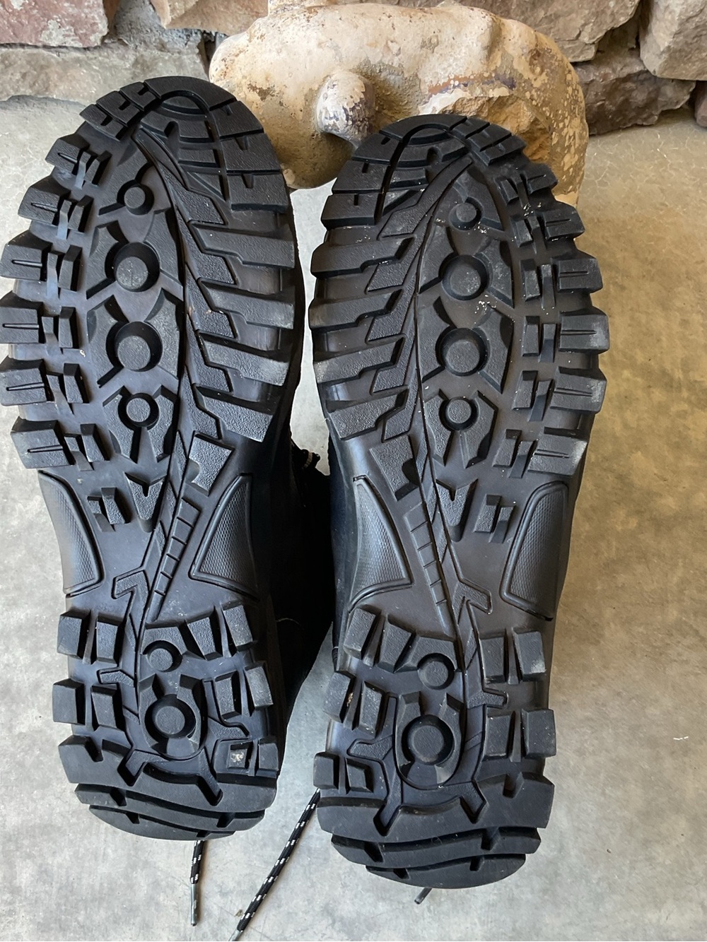 Dickies Black Tactical Work Boots with Lug Sole Steel Toe Size 10 - Picture 7 of 9